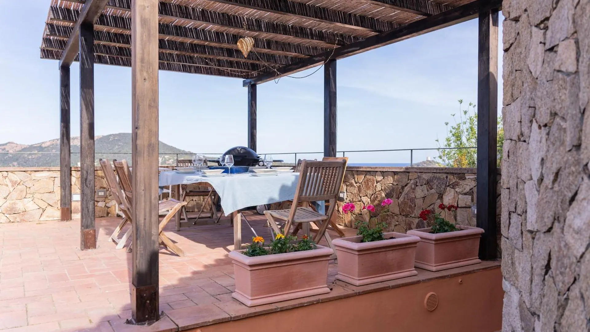 Residenza Del Barone Villa Zoe Chia - Vista Mare