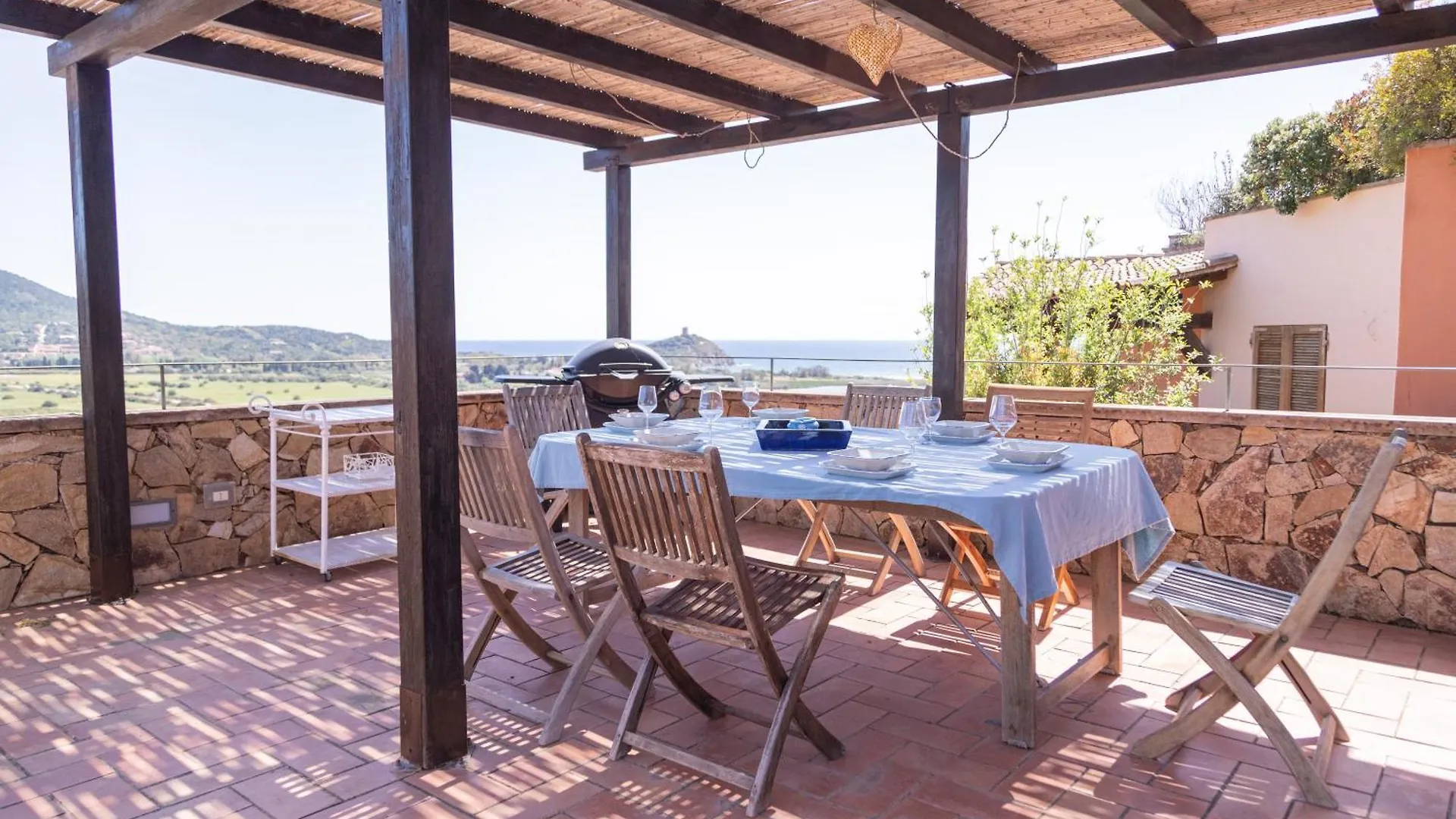 Residenza Del Barone Villa Zoe Chia - Vista Mare Italie